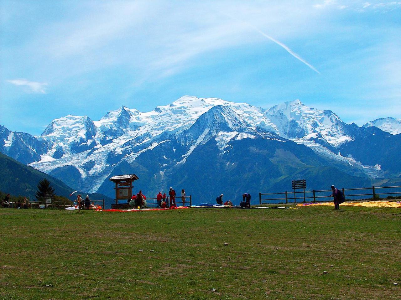 Les Edelweiss Mont-Blanc - Gite Classe 3 Etoiles Паси Екстериор снимка